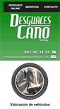 Mobile Screenshot of desguacescano.com